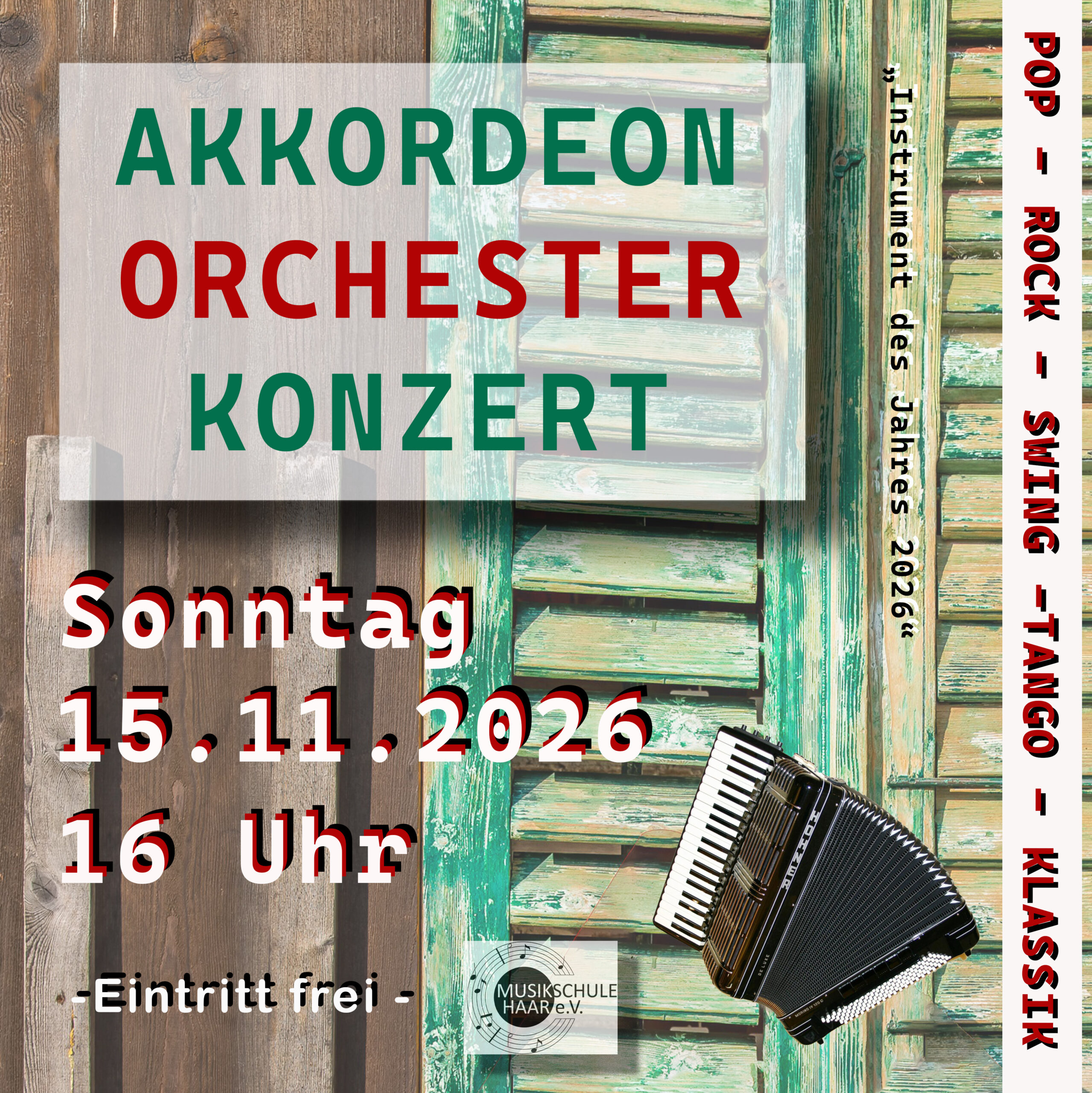 Akkordeon Orchester Konzert